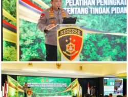 Hadiri Pelatihan Penyidik, Kapolri Minta Jajaran Cegah Potensi Kebocoran Anggaran Negara