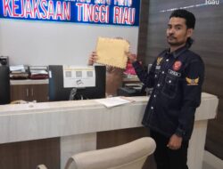 DPP-SPKN Laporkan Dugaan Korupsi Proyek Disdikbud Kota Dumai TA. 2023 ke-Kejati Riau