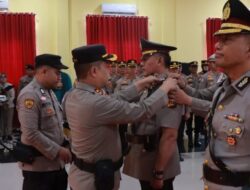 Kapolres Kampar Pimpin Sertijab Kapolsek Siak Hulu, AKP Asdisyah Mursyid SH Gantikan Kompol Fauzi SH, MH