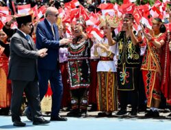 Presiden Prabowo Subianto menyambut kedatangan Presiden Turkiye, Indonesia Makin Kuat …