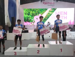 Membanggakan, Atlet Sepeda Polres Indragiri Hilir Peringkat Dua Tour Of Kemala Yogyakarta 2025