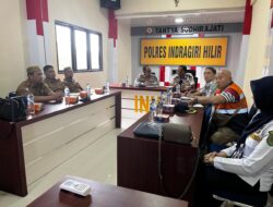 Polres Indragiri Hilir melaksanakan Rapat Koordinasi dengan Dinas Pendidikan Kabupaten Inhil