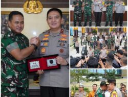 Perkuat Sinergitas TNI-Polri, Pangdam I/BB dan Rombongan di Sambut Hangat Kapolda Riau