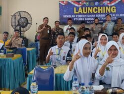 Launching Sekolah Percontohan Tertib Berlalu Lintas Polres Bengkalis 2025 Digelar Secara Daring