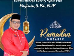 Pj Kades Hutan pajang, Mengucapkan Selamat Menyambut Bulan Suci Ramadhan 1446 Hijriyah/2025 M