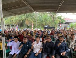 Meski Diguyur Hujan Deras, Reses Bang Hasbi Tetap Berlanjut