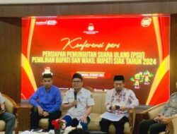 KPU Provinsi Riau Telah Mempersiapkan Pemungutan Suara Ulang Pemilihan (PSU) Pemilihan Bupati Dan Wakil Bupati Siak Tahun 2024