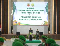 Korem 031/Wira Bima Peringati Nuzulul Qur’an 1446 H/2025 M