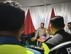 PASTIKAN ARUS MUDIK AMAN DIRLANTAS POLDA RIAU TINJAU KONDISI JEMBATAN UJUNG BATU ROKAN HULU