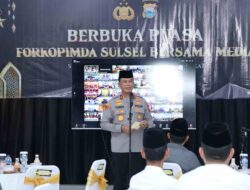 Buka Puasa Bersama Media, Kapolda Sulsel Tekankan Sinergi Demi Kamtibmas Kondusif