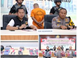 Satgas Gakkum Ops Ketupat LK 2025 Polda Riau, Tangkap Pelaku Pembobol Rumah 29 TKP, Spesialis Rumah Kosong dan Kos-Kosan Ditinggal Mudik.
