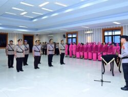 4 PJU di Polda Jambi dan 1 Kapolres Resmi Dilantik,