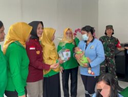 Babinsa Kodim 0301/PBR turut mendampingi kegiatan peduli Stunting di Lapas IIA Pekanbaru