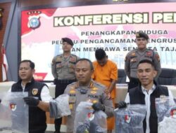 Ditreskrimum Polda Riau Berhasil Menangkap Diduga Pelaku Pengancaman yang Viral di Media Sosial
