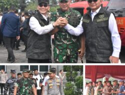 DANREM 031/WB DAMPINGI PANGDAM I / BB HADIRI APEL KESIAPSIAGAAN KEBAKARAN HUTAN DAN LAHAN PROVINSI RIAU TAHUN 2025