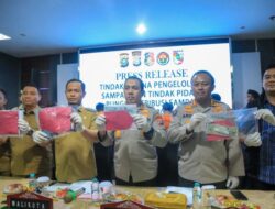 Polresta Pekanbaru Tangkap 7 Pelanggar Perda Sampah