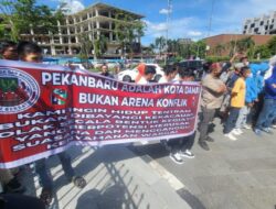 Khawatir kongres HMI Rusuh seperti tahun 2015. Pemuda dan Mahasiswa dari sejumlah universitas tolak kongres HMI 34 di kota Pekanbaru