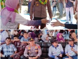 Tetap Jaga Kamtibmas, Kapolsek Siak Hulu AKP Hendra Setiawan, S.H Hadiri Langsung HUT Ke-22 Desa Tanjung Balam