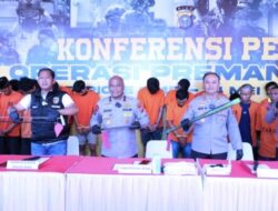Jajaran Polda Riau Berhasil “Menyikat Habis” Premanisme Dalam Operasi Pekat Lancang Kuning 2025