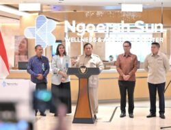 Presiden RI Prabowo Subianto Resmikan NSWAC RSUP Prof. dr. I.G.N.G Ngoerah
