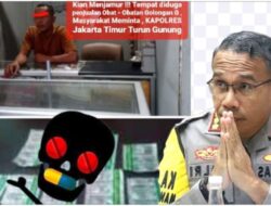 Kian Menjamur !!! Tempat diduga penjualan Obat – Obatan Golongan G , Masyarakat Meminta , KAPOLRES Jakarta Timur Turun Gunung