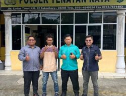 Jhon Simber, SH., Kuasa Hukum Sugiantoro Apresiasi Kinerja Polsek Tenayan Raya Yang Berkerja Secara Profesional dan Objektif