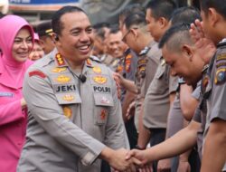 95 Personel Polresta Pekanbaru Naik Pangkat, Kapolresta: Jadikan Motivasi untuk Lebih Baik dalam Bertugas