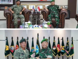 Pangdam XII/Tpr Terima Lawatan Timbal Balas Panglima 1 Divisyen Malaysia