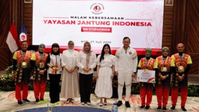 Aceh Raih Emas di Ajang Senam Jantung Sehat di Lombok, Anissa Pohan Apresiasi Dukungan Marlina
