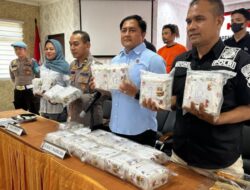 Memerangi Peredaran Narkoba, Satresnarkoba Polresta Pekanbaru Gagalkan Peredaran Narkoba jenis Sabu Seberat 20 Kg