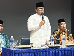 Bupati Pelalawan H. Zukri Lepas 66 Kafilah Pelalawan di MTQ Provinsi Riau Ke-43 di Bengkalis