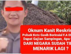 Gawat,,!! Diduga Kanit Reskrim Polsek Koto Gasib Inisial Ipda. F A, Diduga Menerima Uang “Japren” dari Pemilik Cangkang Ilegal