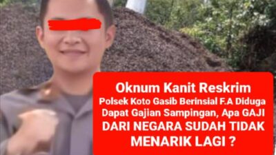 Gawat,,!! Diduga Kanit Reskrim Polsek Koto Gasib Inisial Ipda. F A, Diduga Menerima Uang “Japren” dari Pemilik Cangkang Ilegal
