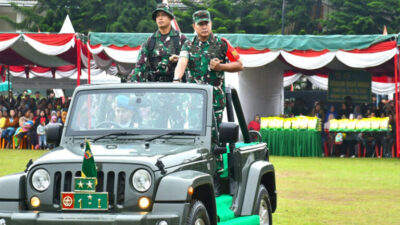 Pangdam I/BB Mayjen TNI Rio Firdianto Tutup TMMD Ke-125 Kab. Karo, Warga padati Lapangan Upacara