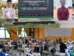 Keterampilan Menjahit, Kepsek SMKN 1 Tambusai: 360 Baju Seragam Sekolah Kita Peruntukan Untuk Siswa Yang Mempunyai Bakat Menjahit