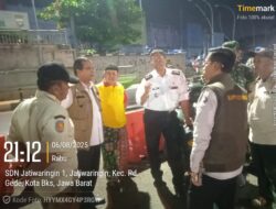 Berkolaborasi untuk penertiban PKL Jalan Kecamatan Pondok Gede – Pondok Melati berjalan dengan kondusif …
