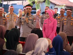 Gelar Bazar Pangan, Polres Rohul Berikan Subsidi Beras dengan Harga Paling Murah