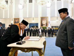 Dari Kepala BNN hingga Dubes RI, Presiden Prabowo Resmikan Sejumlah Pejabat Baru