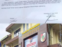 Premanisme Meresahkan Pedagang Bundaran Tugu Keris Pekanbaru, Gerobak Pedagang Dirusak !