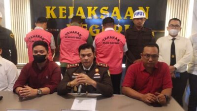 Kejari Batu Bara Tegas! Tiga Tersangka Korupsi Bimtek Guru Sertifikasi Resmi Ditahan