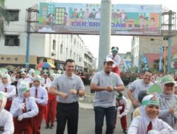 Lihat Keseruan Car Free day HUT Lantas Polres Inhu, Mulai UMKM Sampai Kampanye Greenpolicing Dan Hidup Sehat