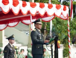 Kodam Udayana Gelar Upacara HUT ke-80 TNI, Wujudkan TNI Prima, TNI Rakyat, Indonesia Maju