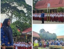 Semangat persatuan mewarnai Upacara memperingati Hari Sumpah Pemuda di SDN 115 pekanbaru.