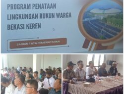SOSIALISASI PROGRAM PENATAAN LINGKUNGAN RUKUN WARGA BEKASI KEREN