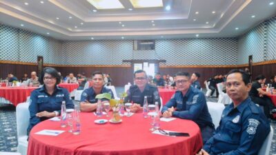Humas Polres Bandara Ngurah Rai Ikuti Latkatpuan Public Speaking