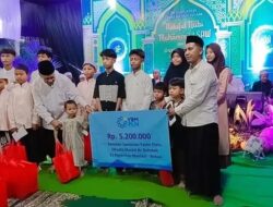Peringatan Maulid Nabi Muhammad Saw dan santunan anak yatim dan dhuafa Majid Jami Ar-Rohmah