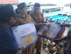 Gubernur Maluku Utara, Sherly Joanda Realisasikan Janji : 10 Kapal Nelayan Disalurkan di Jambula