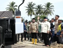 Presiden Pastikan Pangan Aman dan Percepatan Perbaikan Infrastruktur di Aceh