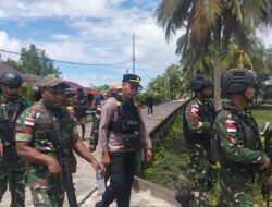 Satgas Yonif 123/Rajawali Tingkatkan Pengamanan Lewat Patroli Gabungan di Mappi dan Asmat