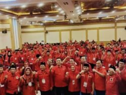 Ade Kuswara Kunang Resmi Pimpin DPC PDI Perjuangan Kabupaten Bekasi Periode 2025-2030.